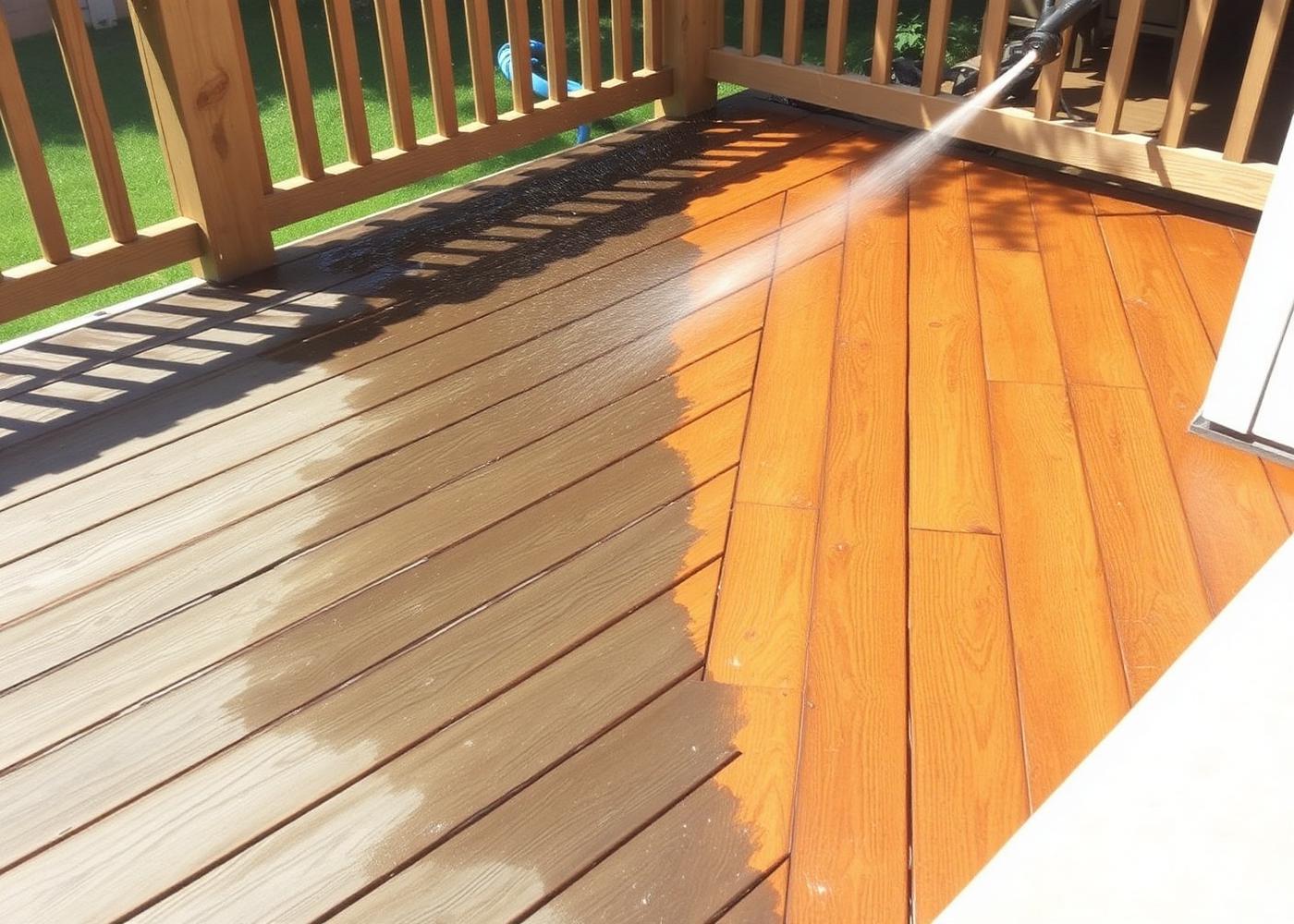 Patio & Deck Pressure Washing